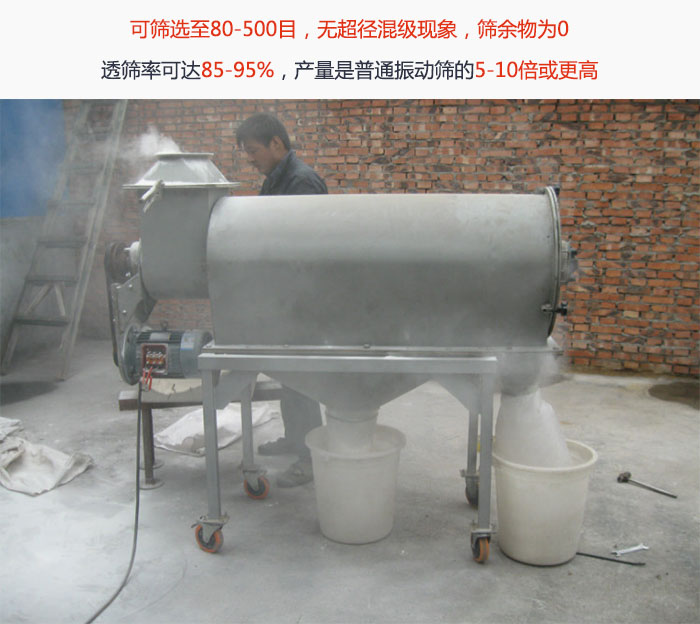 氧化鎂氣流篩粉機特點